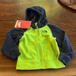 North face zip up fleece